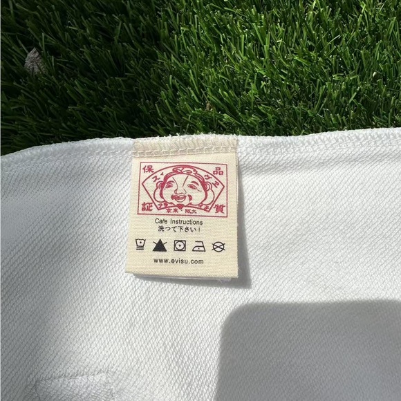 Evisu Men's Woven Sweatshirt - Picture 6 of 8